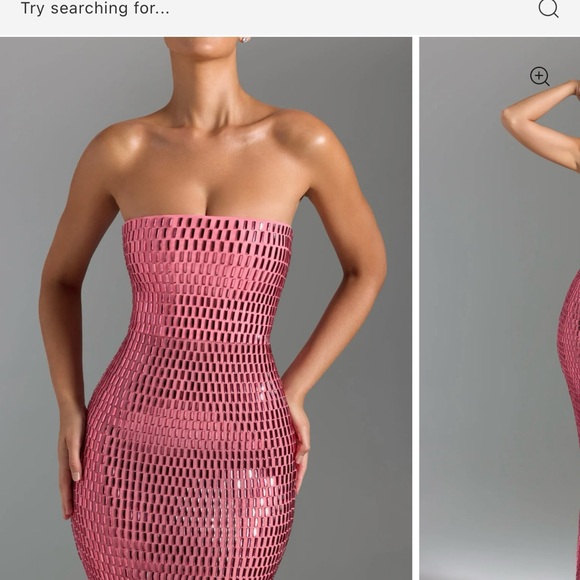 Oh Polly “Amaya” Dress | Size 4 | Watermelon color - Picture 3 of 5